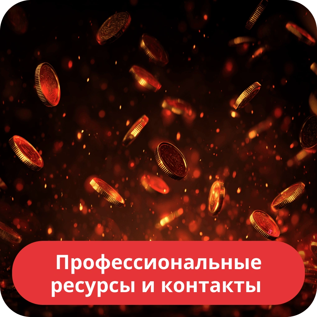 Профессиональные ресурсы и контакты
